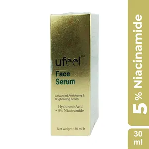 Ufeel Face Serum Advanced Anti-Aging & Brightening Serum Hyaluronic Acid + 5% Niacinamide 30ml